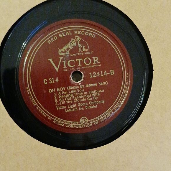 ANTIQUE!  AN ALBUM OF BEST-LOVED SONGS by Jerome Kern - Picture 8 of 15